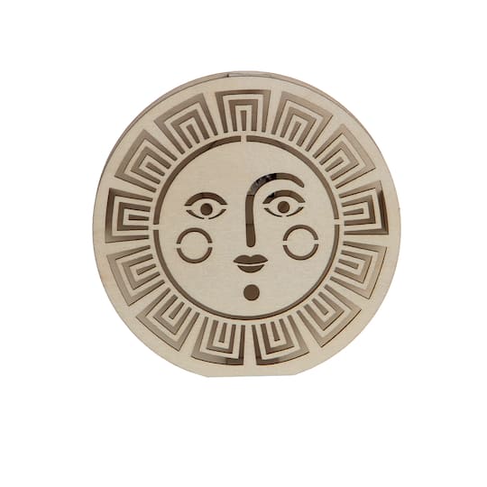 Jonathan Adler x Michaels 5.75" Utopia Sun DIY LED Wood Décor